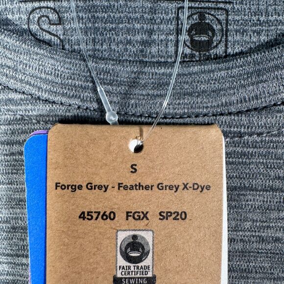 Patagonia Capilene T Shirt Mens Small Gray Heather Cool Lightweight Slim Fit - Picture 7 of 10